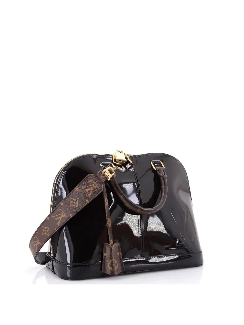 Louis Vuitton Alma Handbag Vernis With #324834L21B